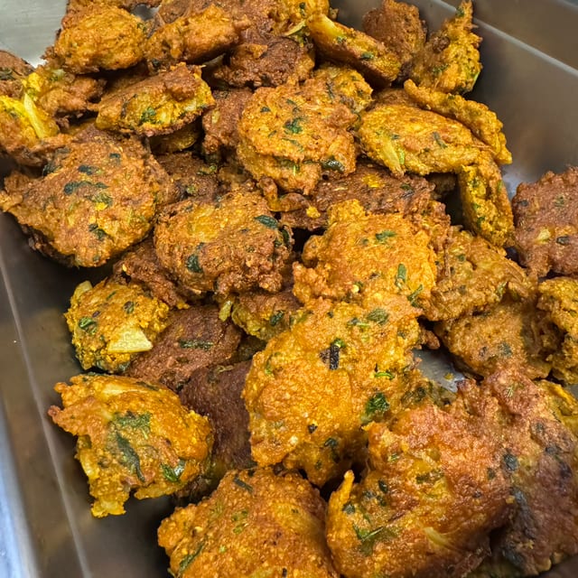 Veg Pakoras.