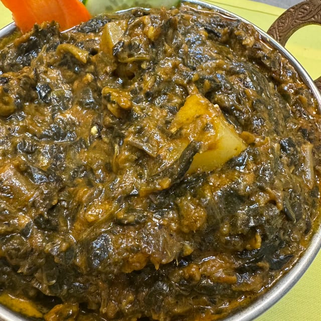 Saag Aloo.