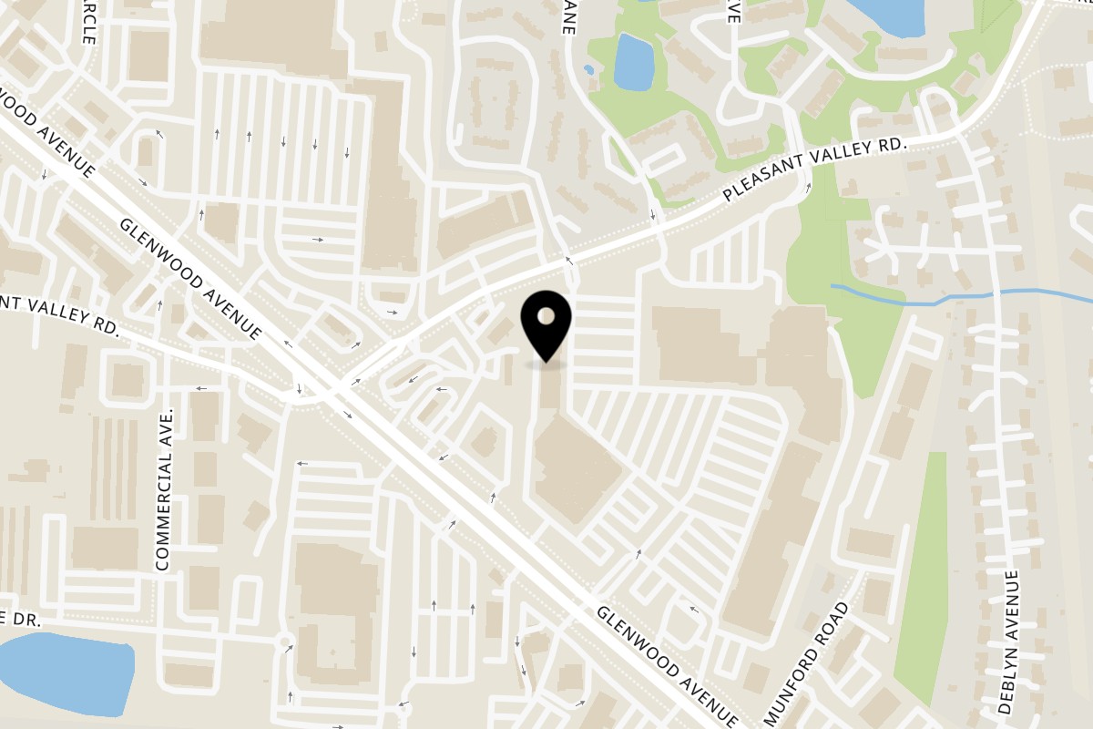 Map showing the location of Kadhai the Indian Wok on 6260-112 Glenwood Ave in Raleigh